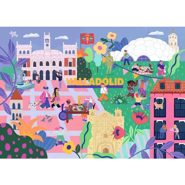 Valladolid Jigsaw - 1000 Pieces
