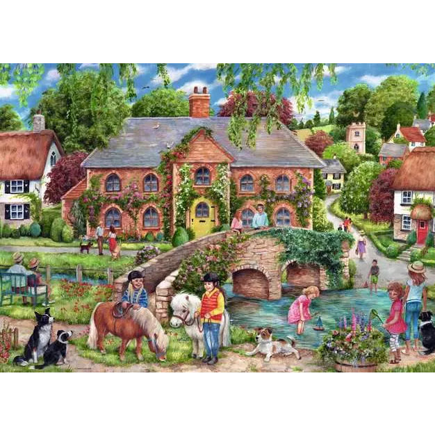 Village Life Jigsaw - 1000 Pieces