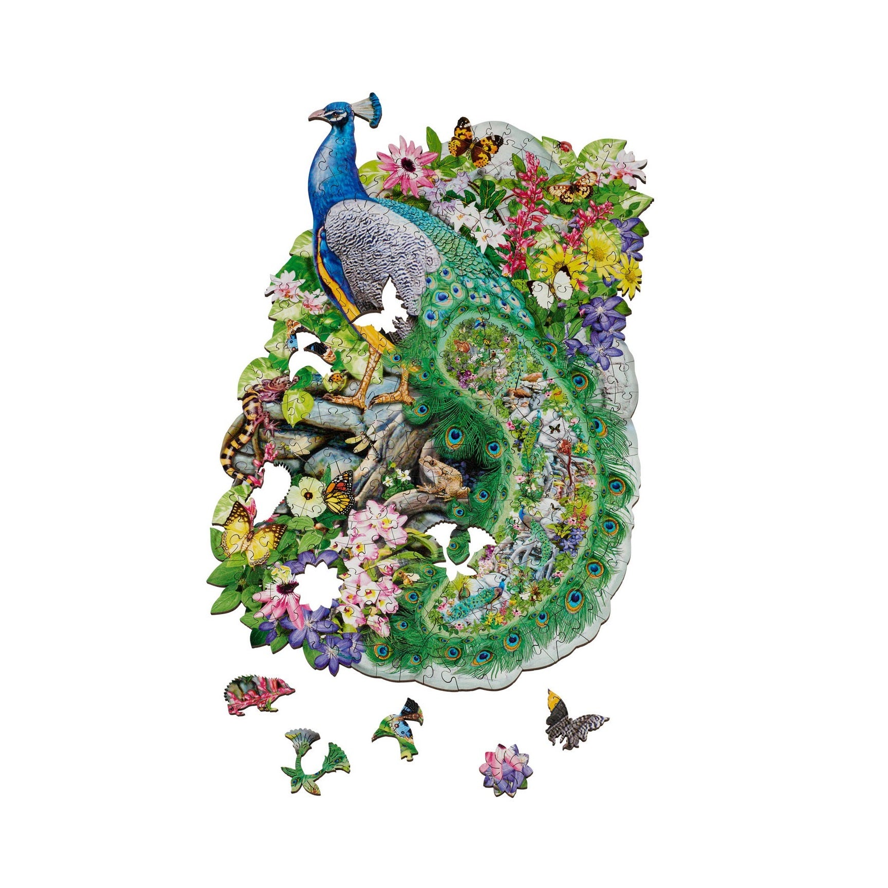 Peacock of India Jigsaw Puzzle