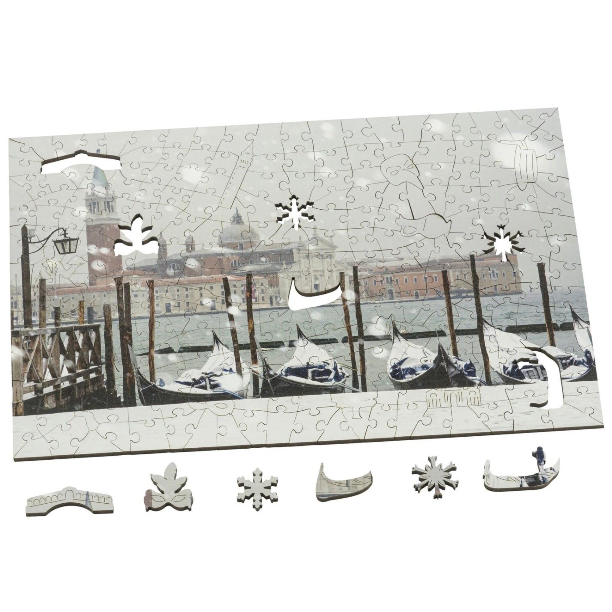 Venice in the Snow Jigsaw Puzzle