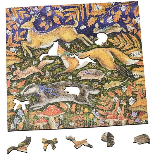 Autumn Gathering Jigsaw Puzzle