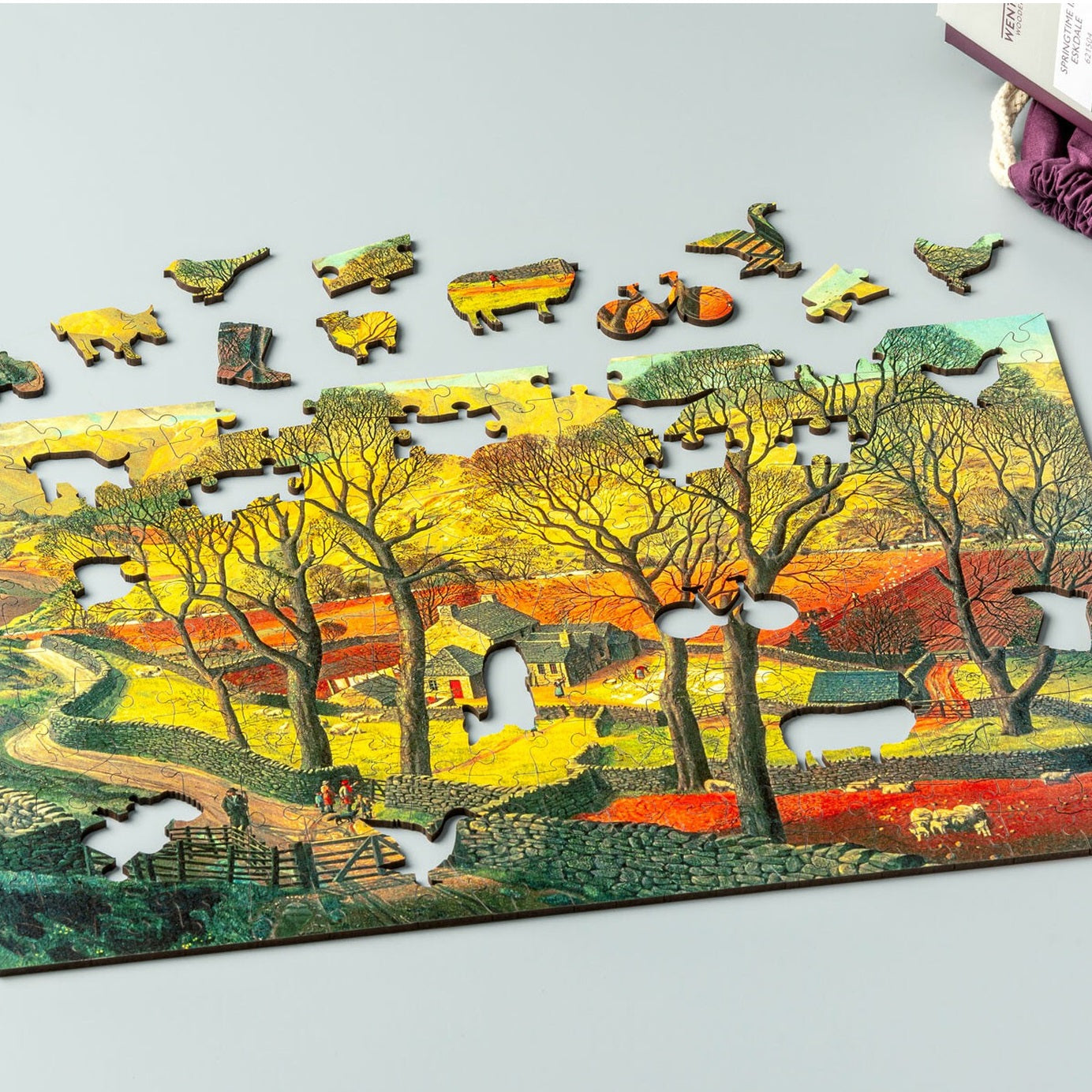 Springtime In Eskdale Jigsaw Puzzle