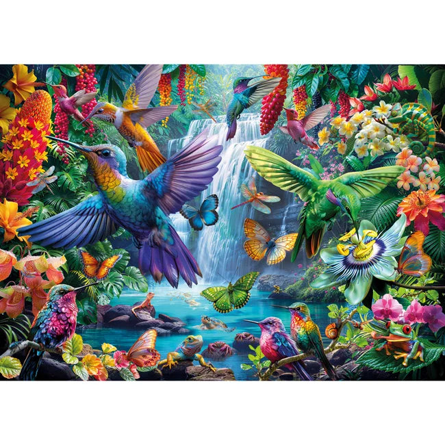 Tropical Hummingbirds Jigsaw Puzzle
