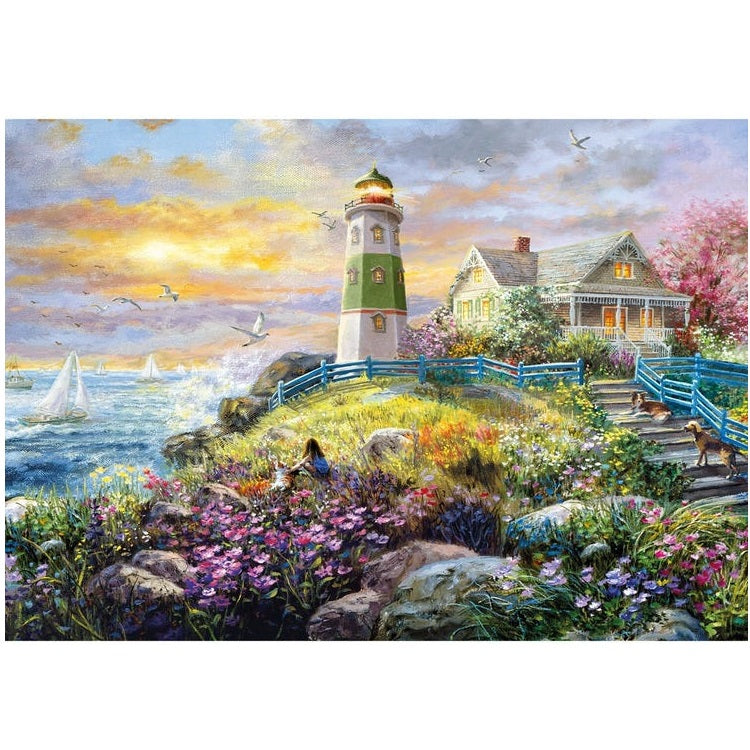 Watching The Sunset Jigsaw Puzzle