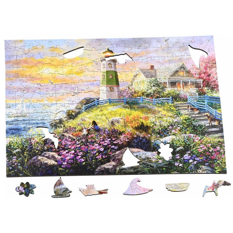 Watching The Sunset Jigsaw Puzzle