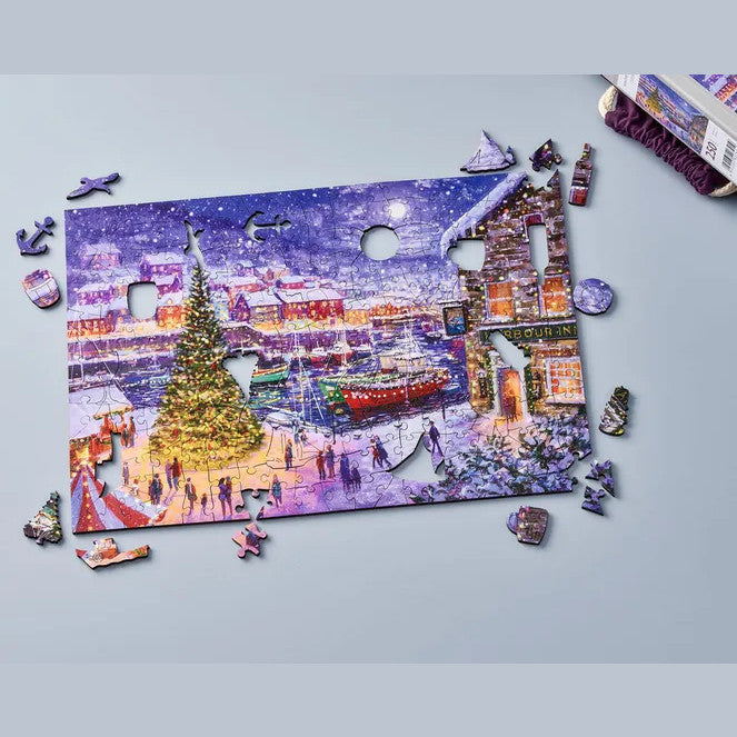 Winter Harbour Jigsaw Puzzle