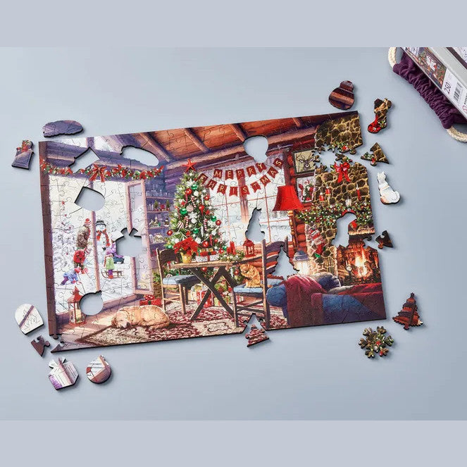 Christmas Cabin Jigsaw Puzzle