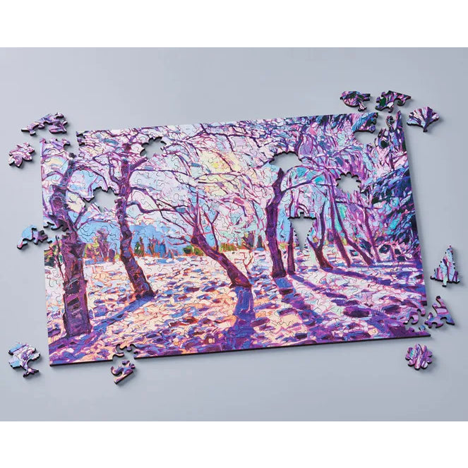 Winter Light Free Form Jigsaw Puzzle