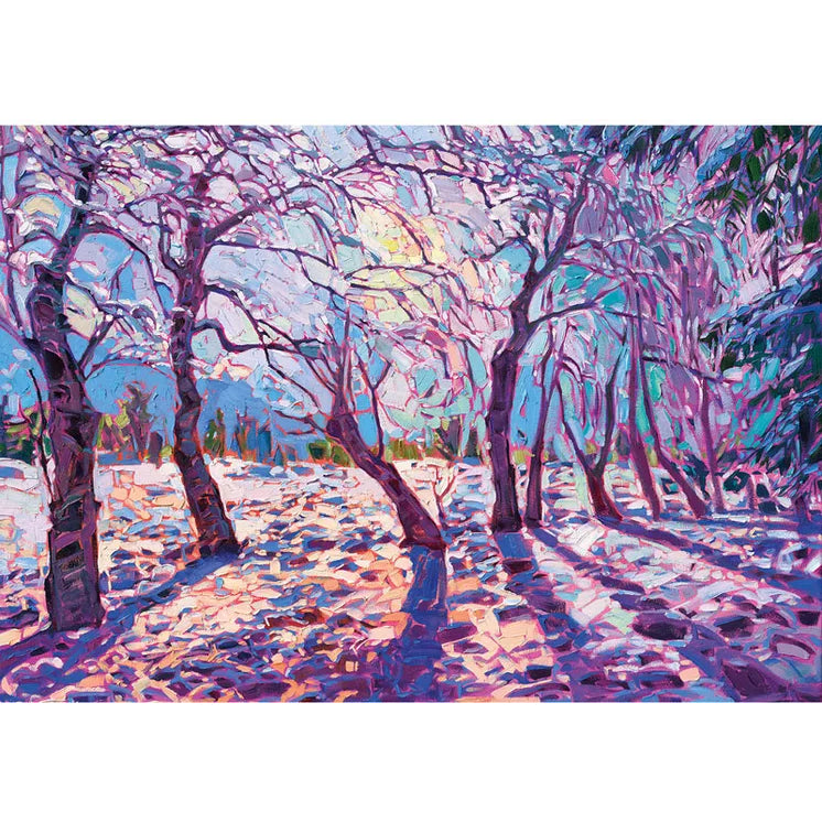 Winter Light Free Form Jigsaw Puzzle