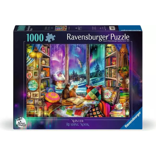 Winter Reading Nook Jigsaw - 1000 Pieces