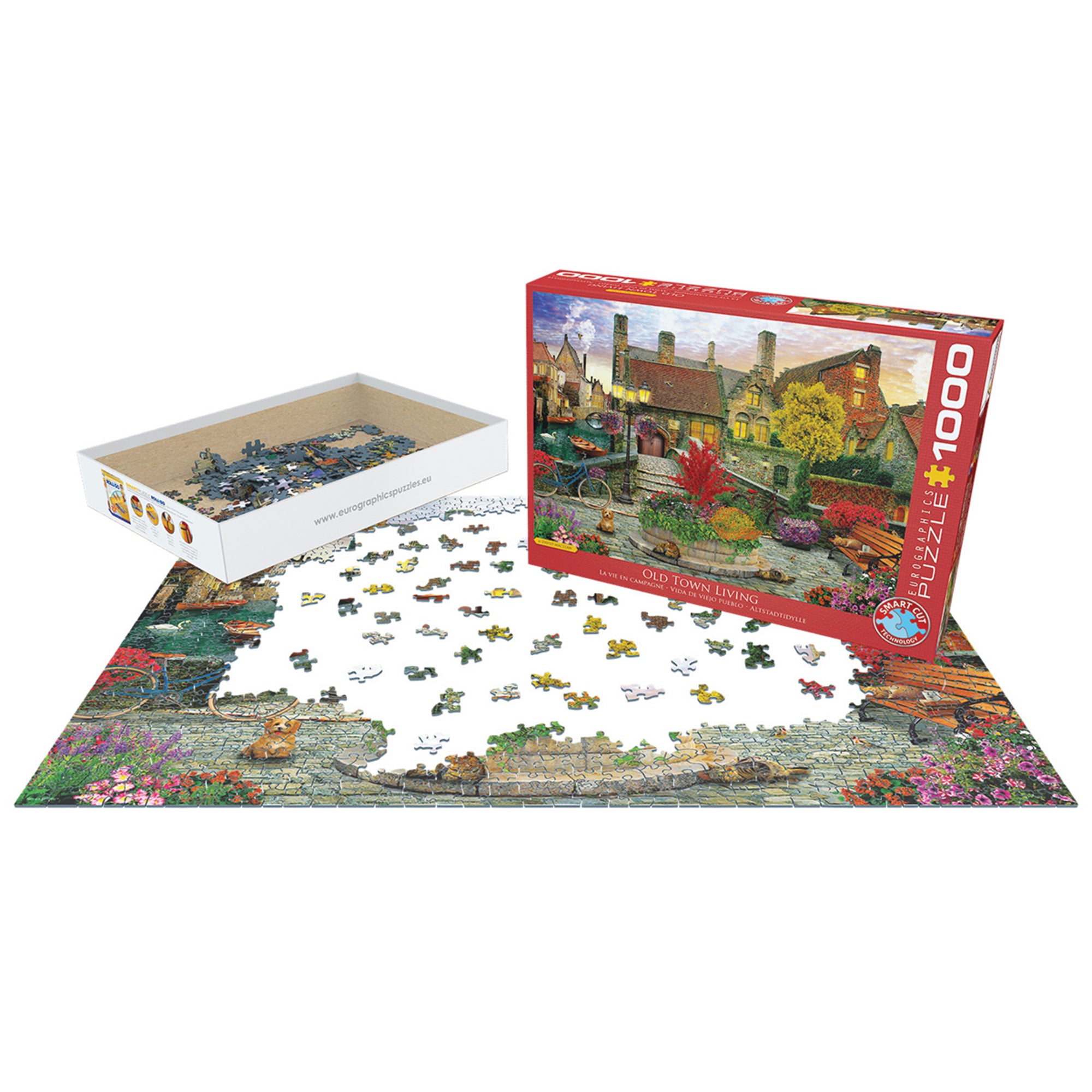 Old Town Living Jigsaw - 1000 Pieces