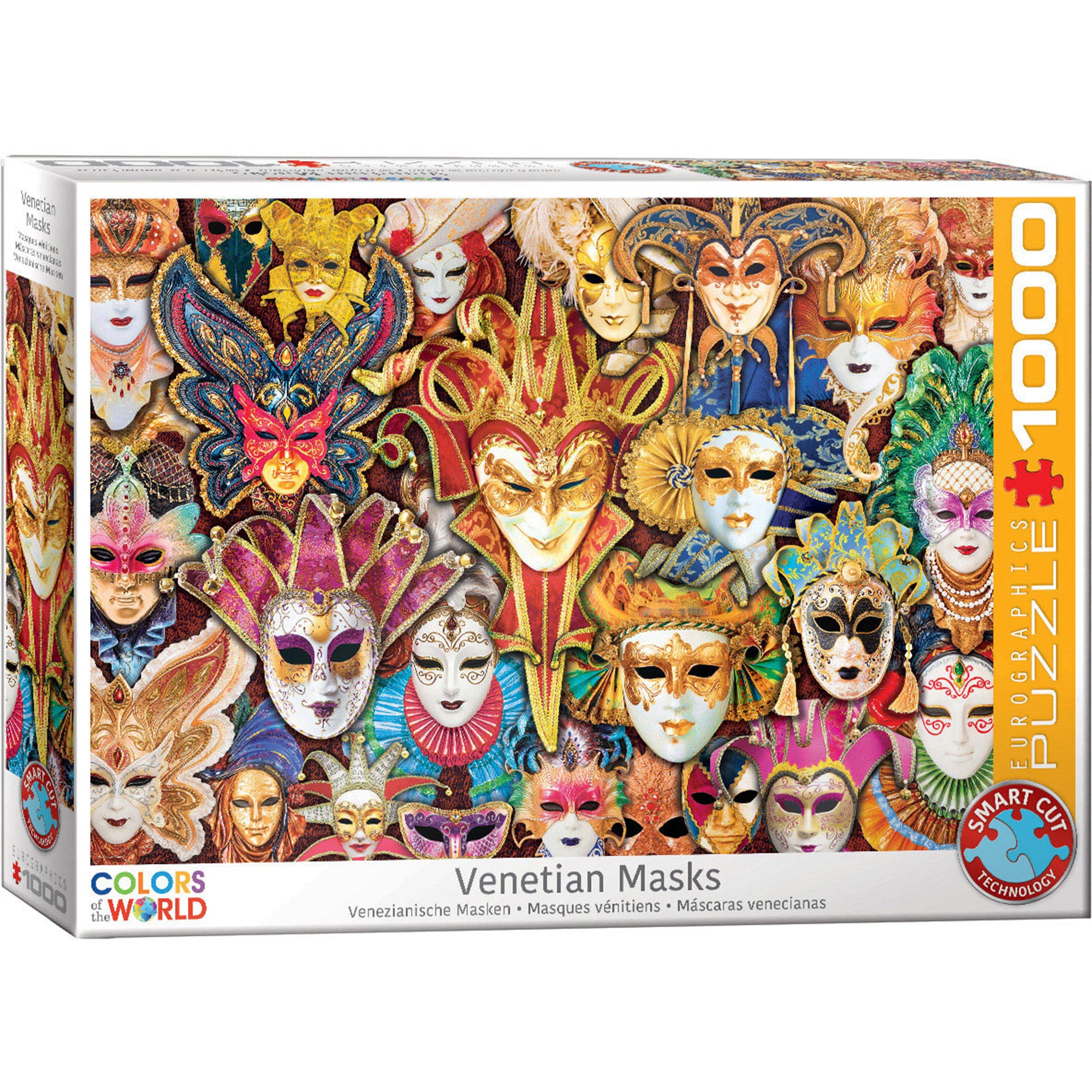 Venitian Masks Jigsaw - 1000 Pieces
