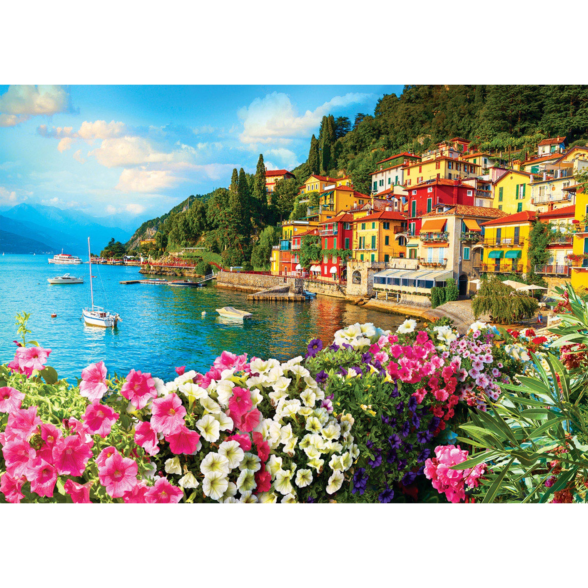 Lake Como Eurographics Jigsaw - 1000 Pieces