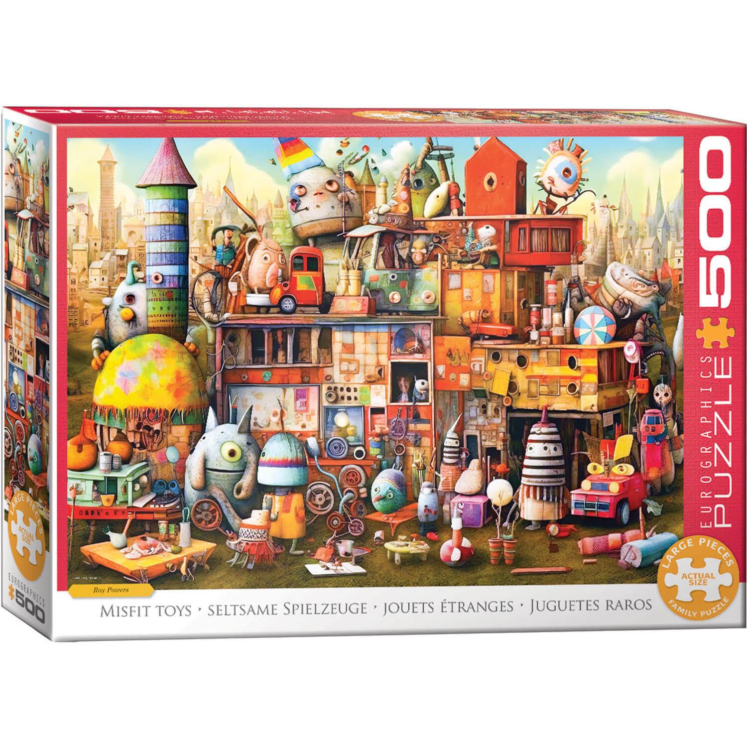 Misfit Toys Jigsaw - 500 Pieces