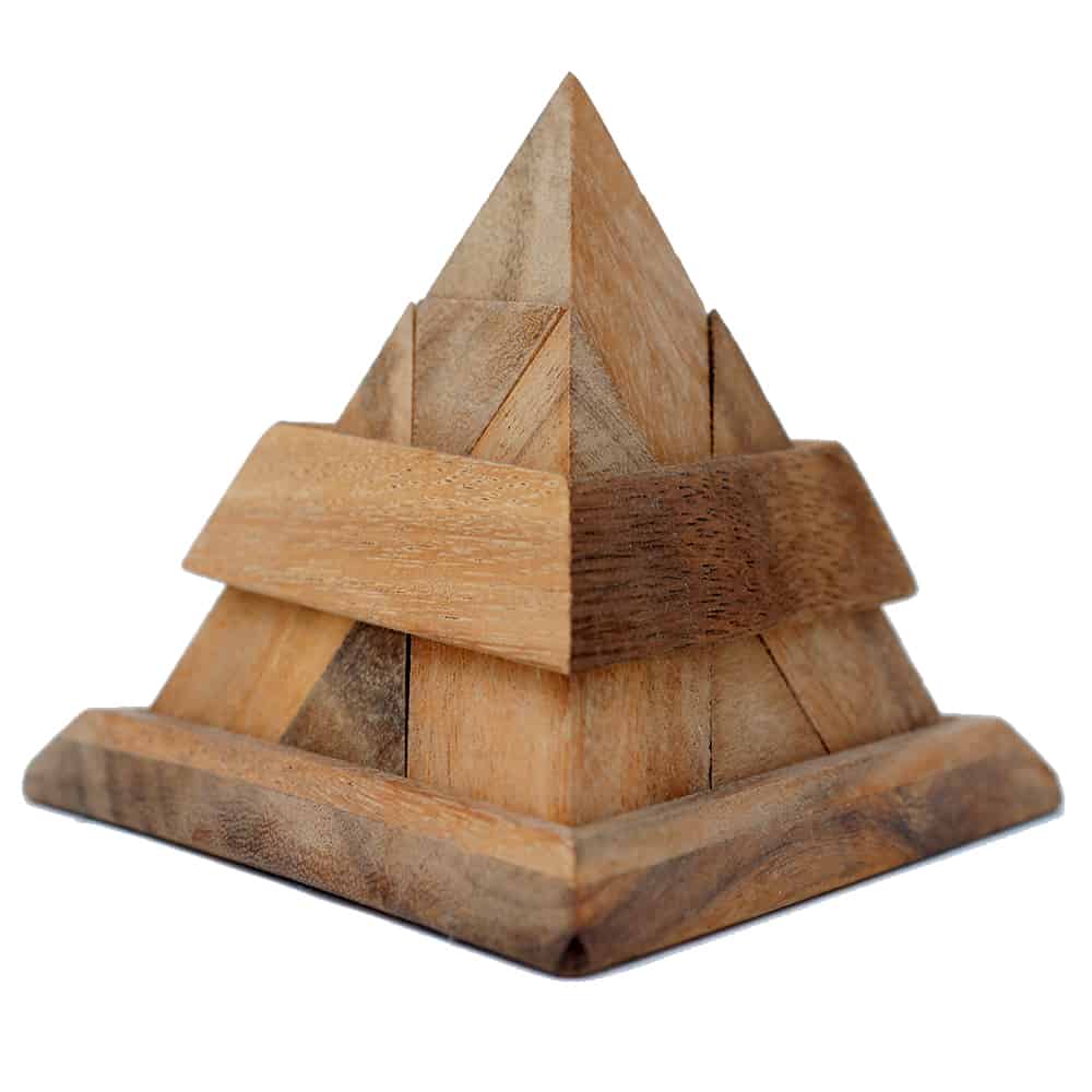14 Piece Pyramid Puzzle