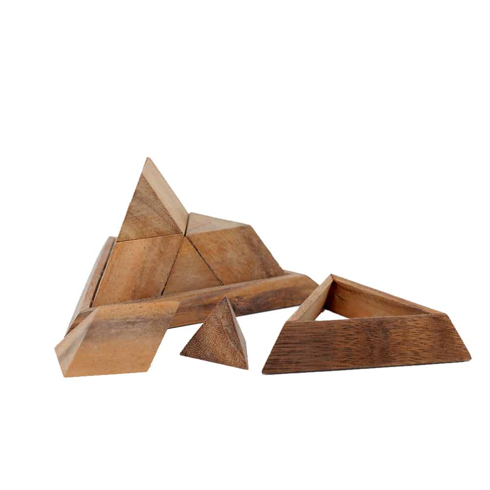 14 Piece Pyramid Puzzle