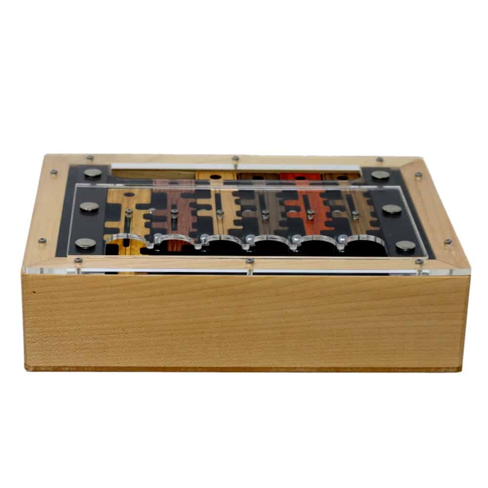6 Key Puzzle Box