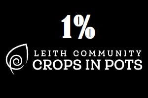 1% To Crops In Pots