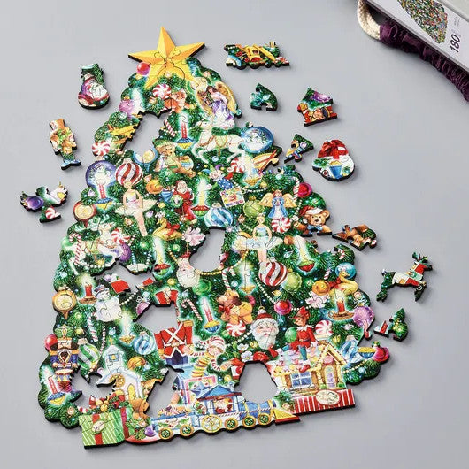 Tree-Mendous Christmas Tree Jigsaw Puzzle