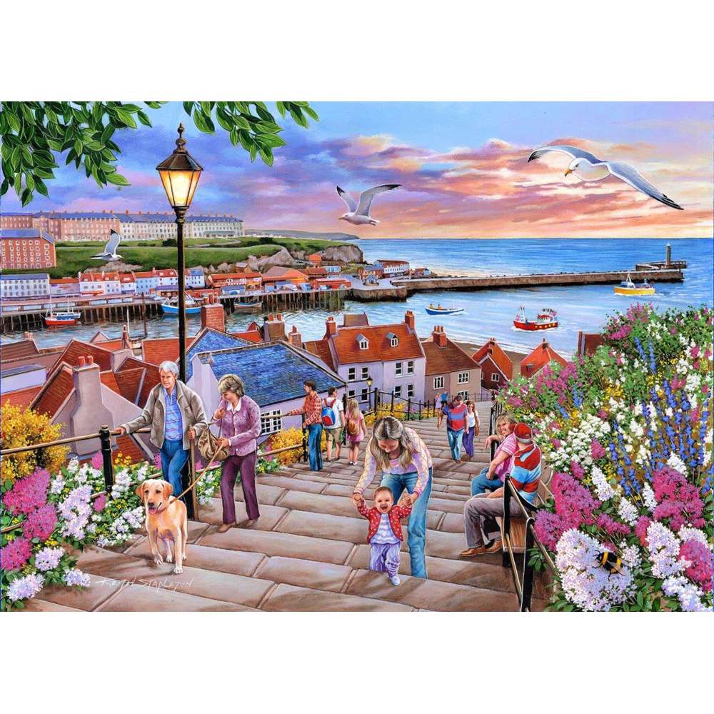 199 Steps Whitby Jigsaw - 1000 Pieces