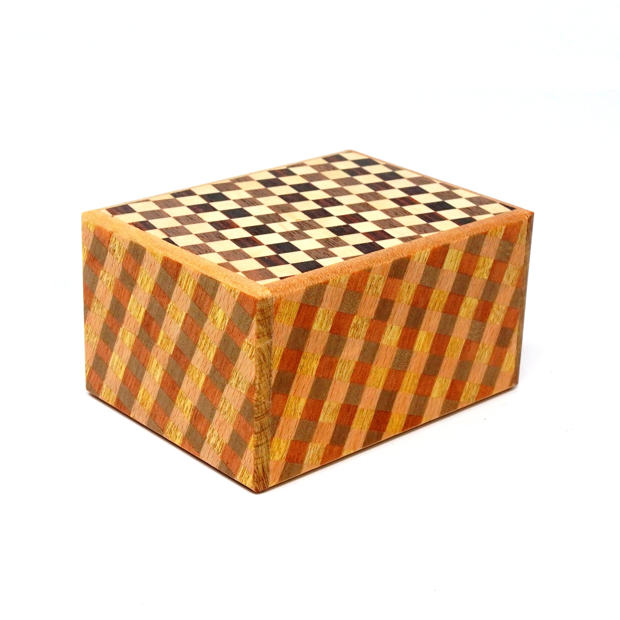 Japanese Puzzle Box -  3 Sun - 18 Steps Ichimatsu