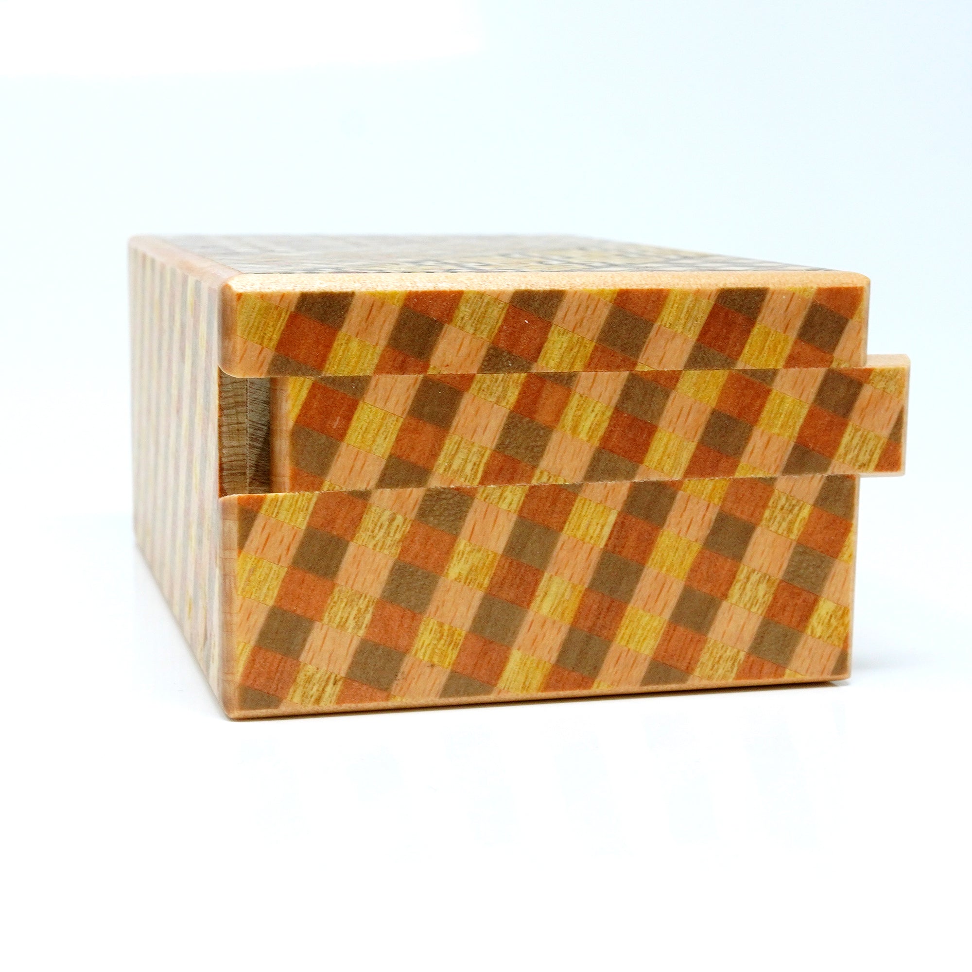 Japanese Puzzle Box - 4 Sun 27 Steps - Yosegi/ Ichimatsu