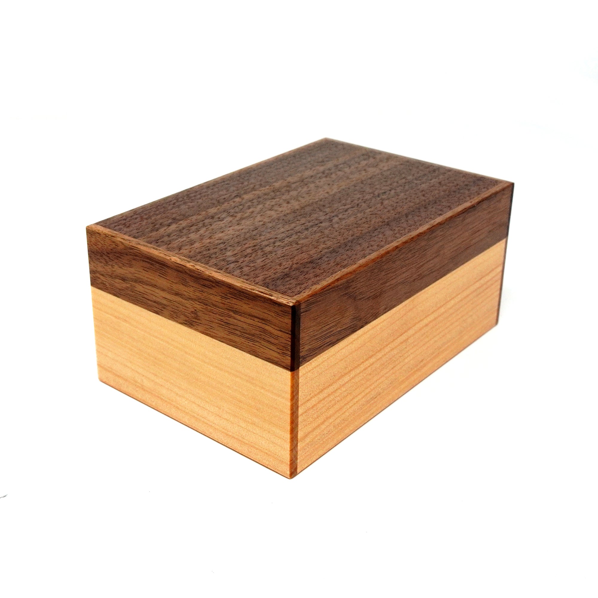 Japanese Puzzle Box -  5 Sun - 7 Steps - Walnut