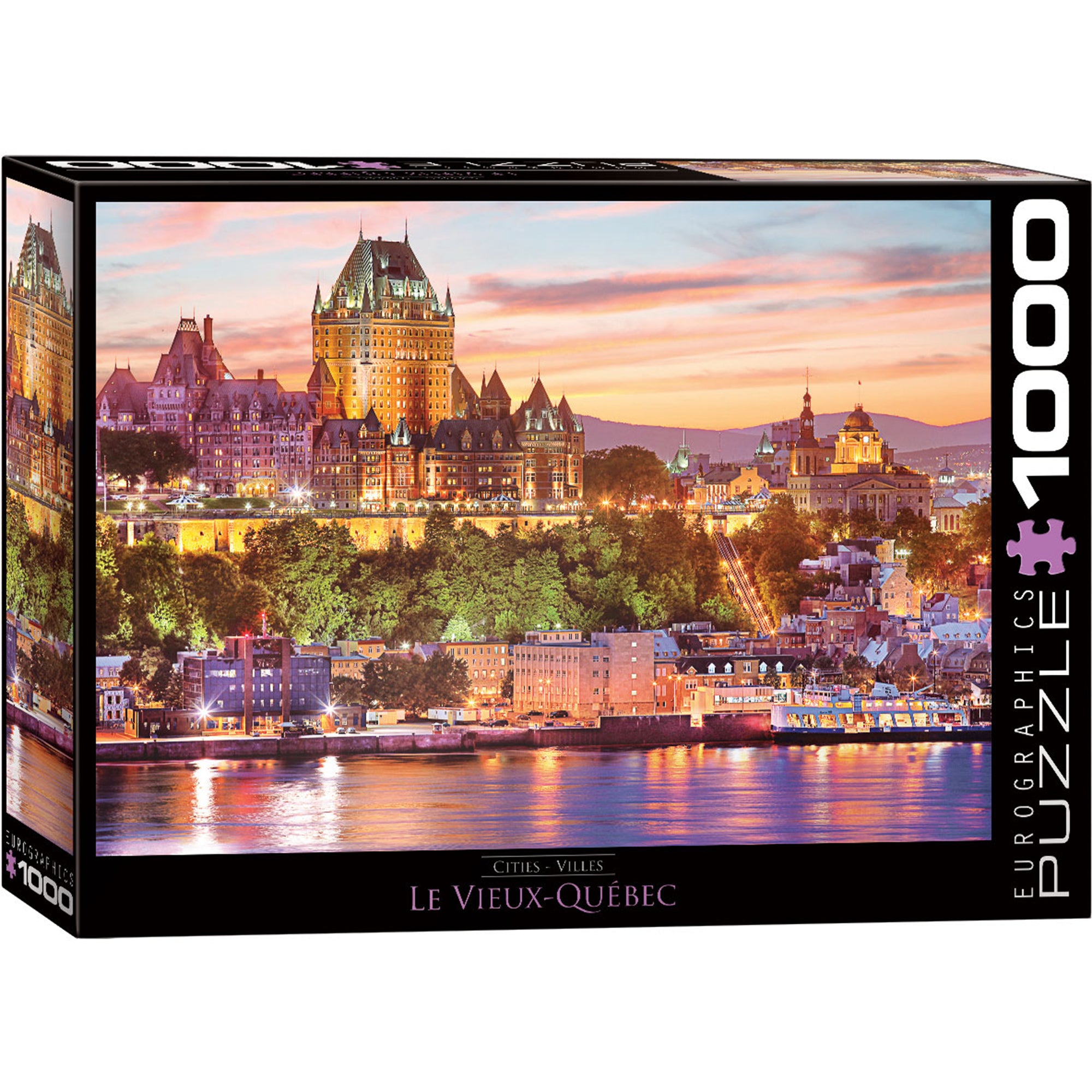 Le Vieux Quebec Jigsaw - 1000 Pieces