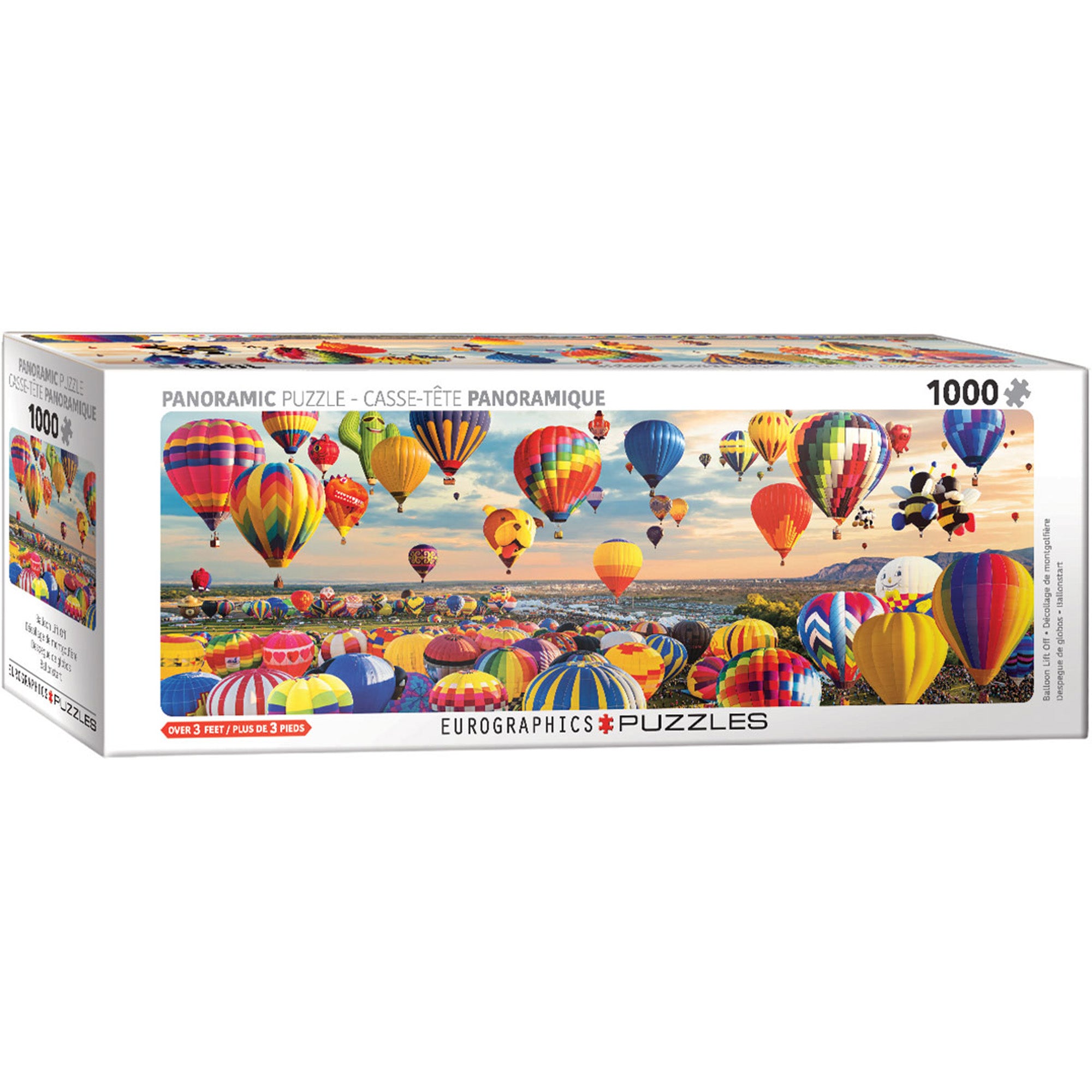 Balloon Lift Off Panoramic Jigsaw - 1000 Pieces