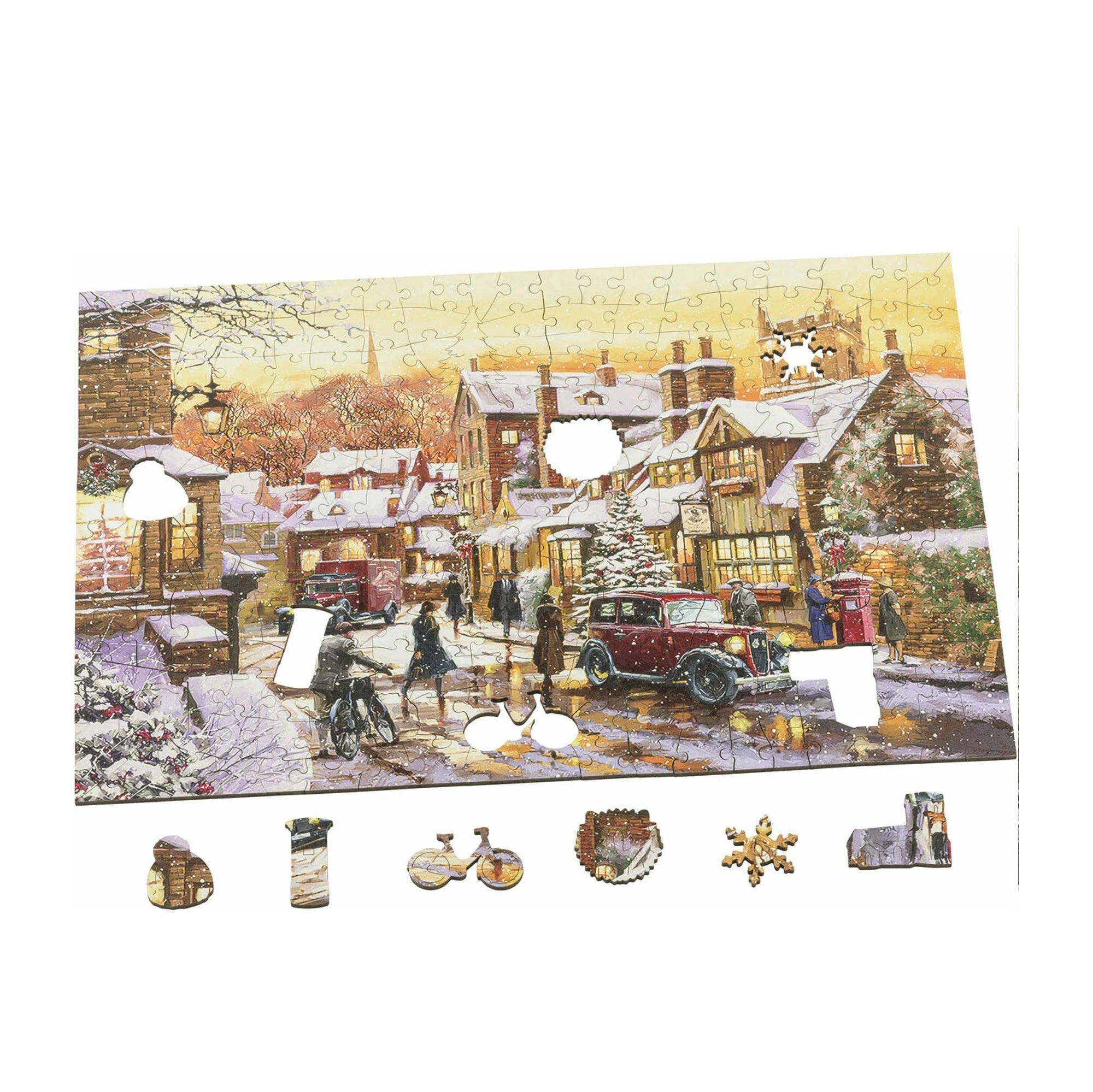 Vintage selling Christmas puzzles