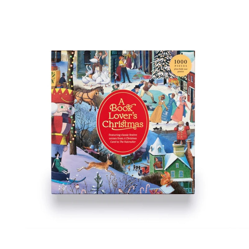 A Book Lover's Christmas Jigsaw - 1000 Piece