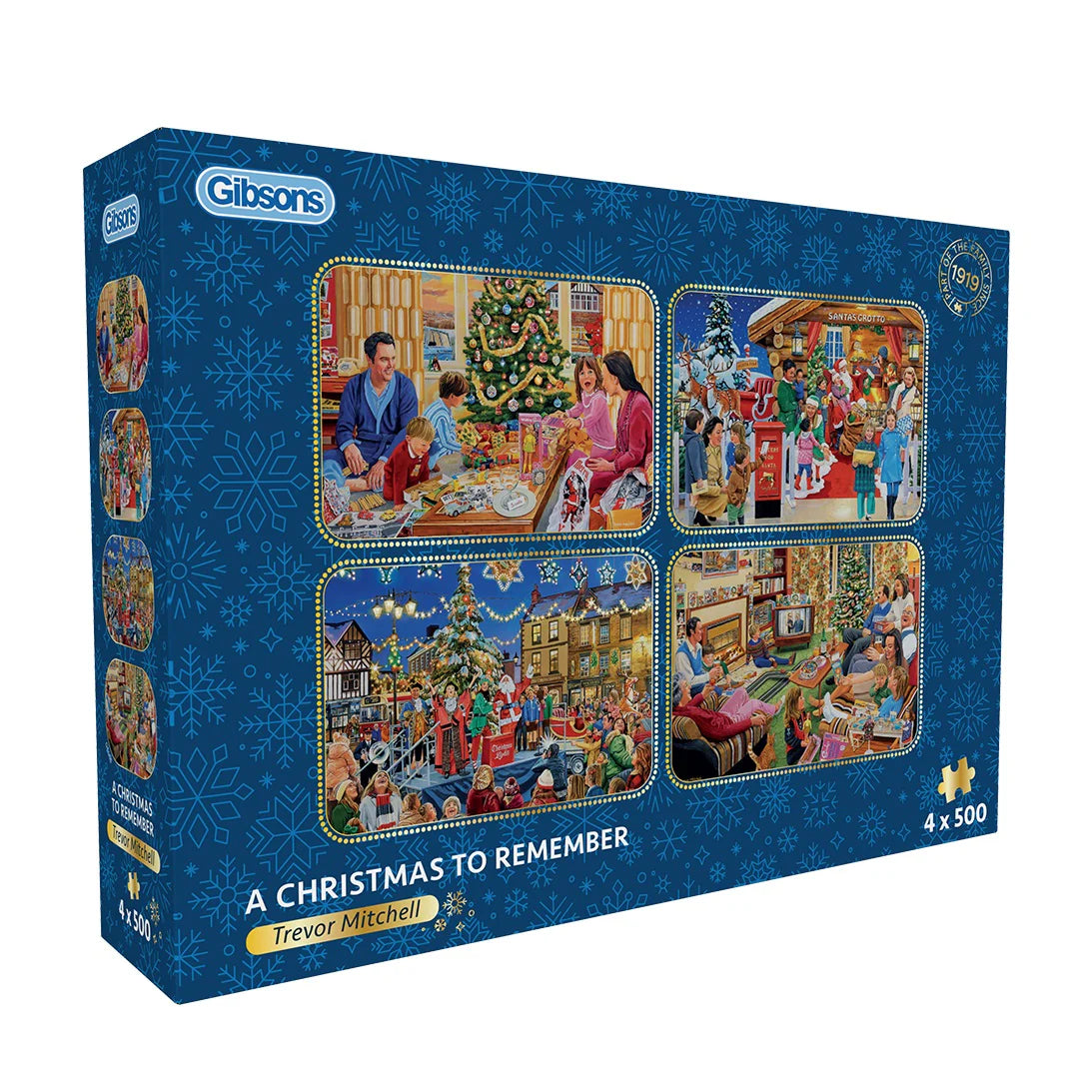 A Christmas To Remember Jigsaws - 4 x 500 Pieces