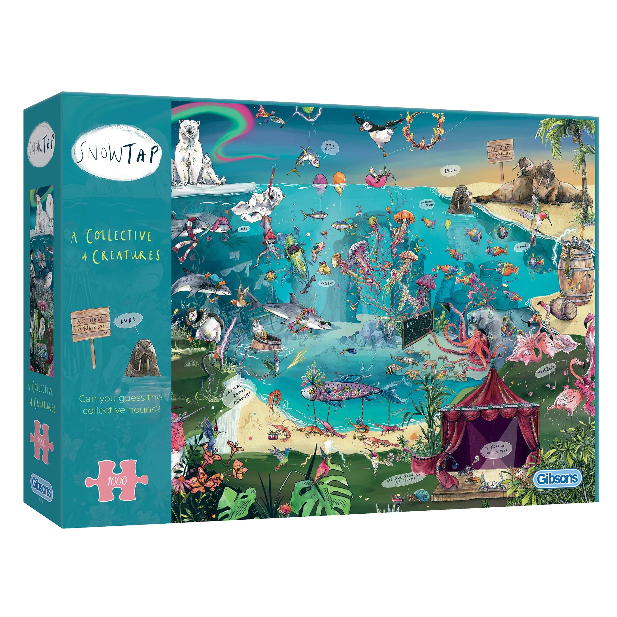 A Collective Of Creatures - 1000 Pieces
