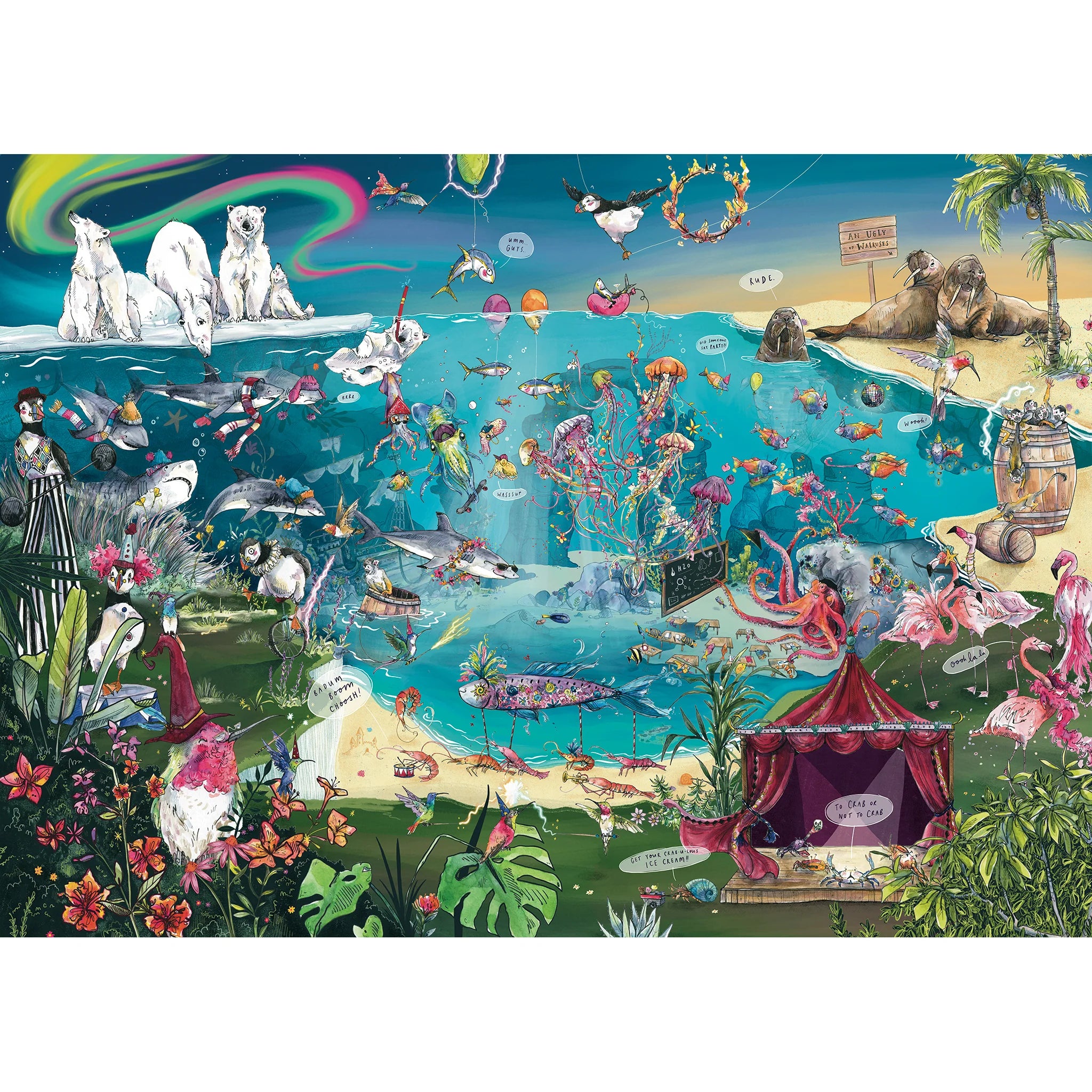 A Collective Of Creatures - 1000 Pieces