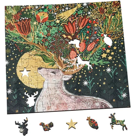 Adorned Antlers Jigsaw Puzzle