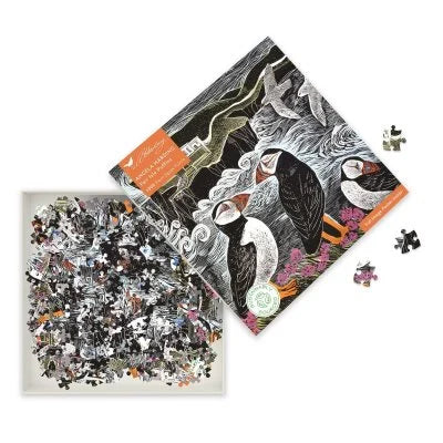 Angela Harding Fair Isle Puffins Jigsaw - 1000 Pieces