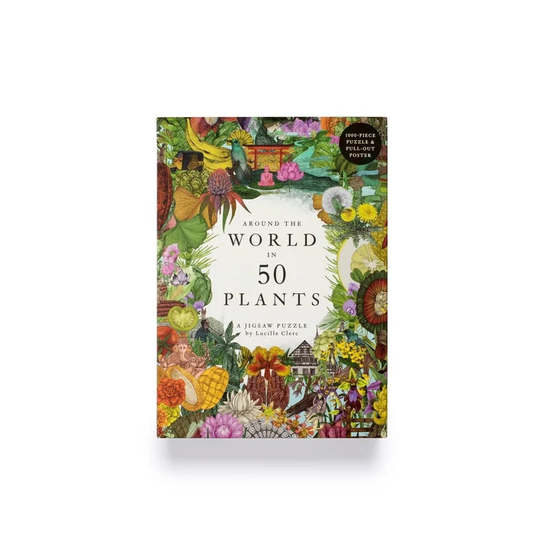 Around The World In 50 Plants Jigsaw - 1000 Piece