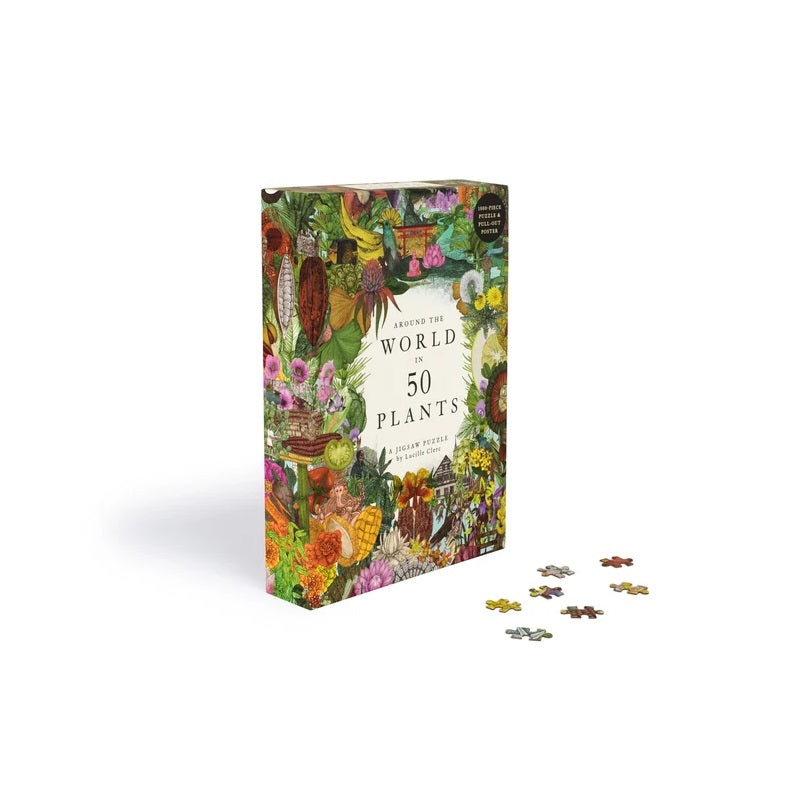 Around The World In 50 Plants Jigsaw - 1000 Piece