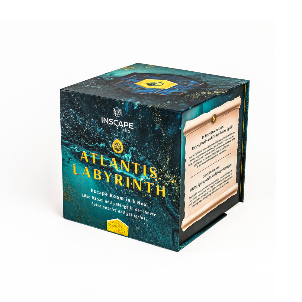 Labrinyth Puzzle Atlantis Labyrinth Puzzle Box | Escape Room Style Puzzle For Adults