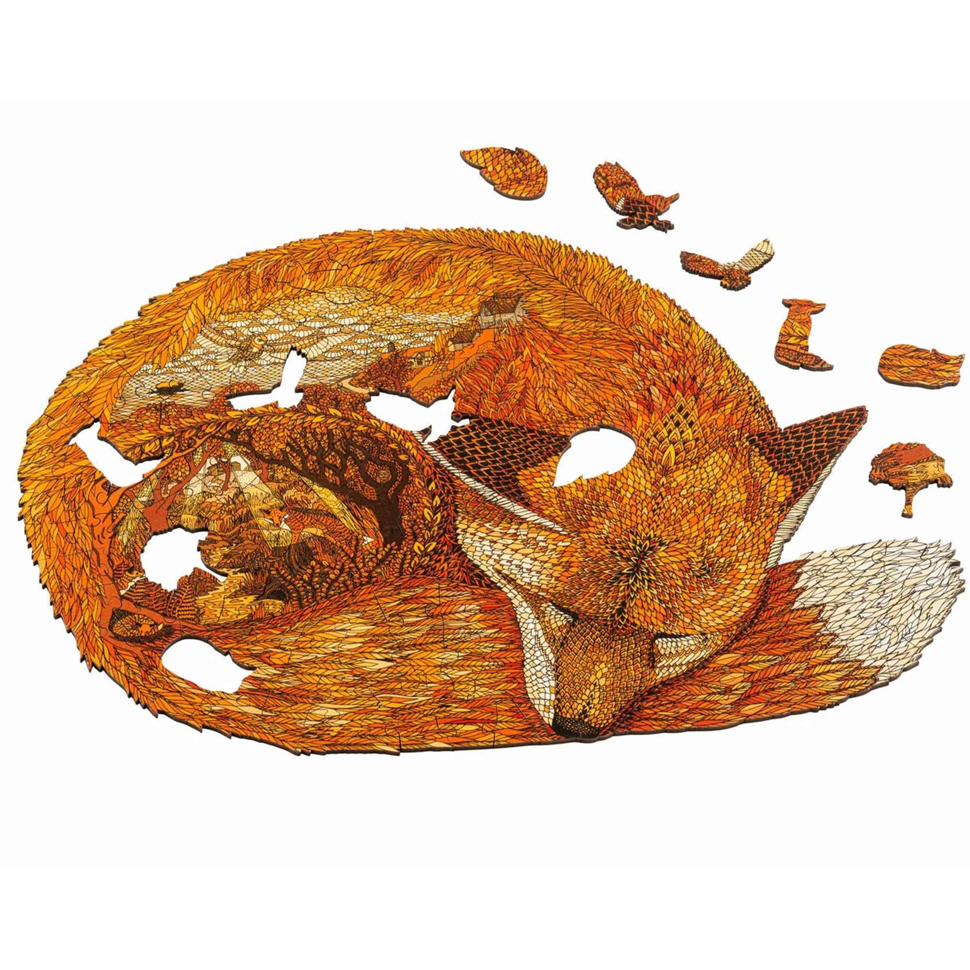 Autumnal Fox Jigsaw Puzzle