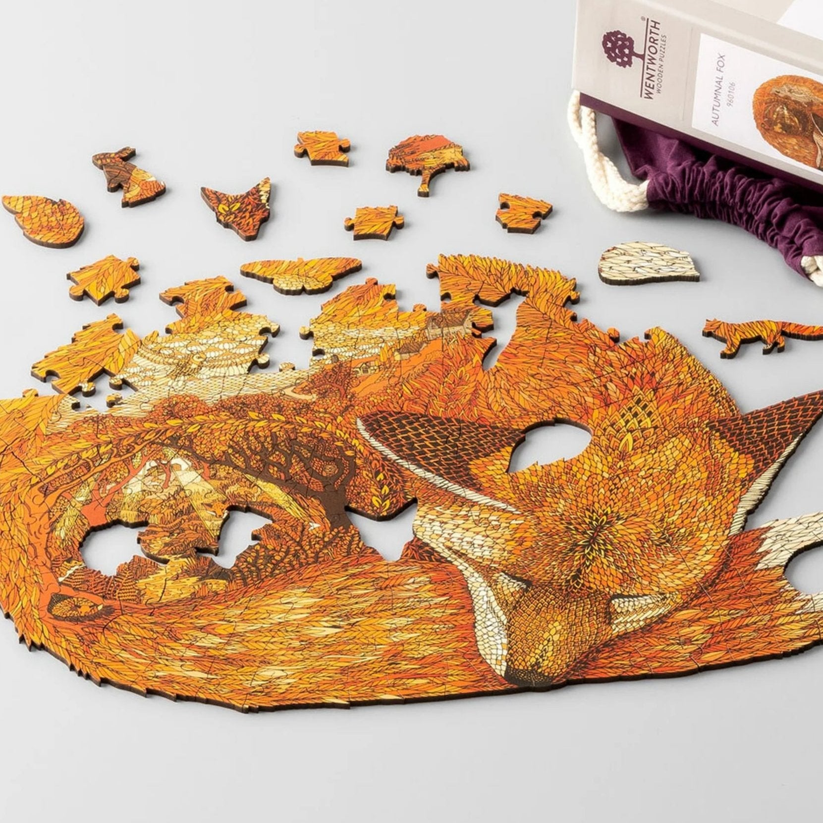 Autumnal Fox Jigsaw Puzzle