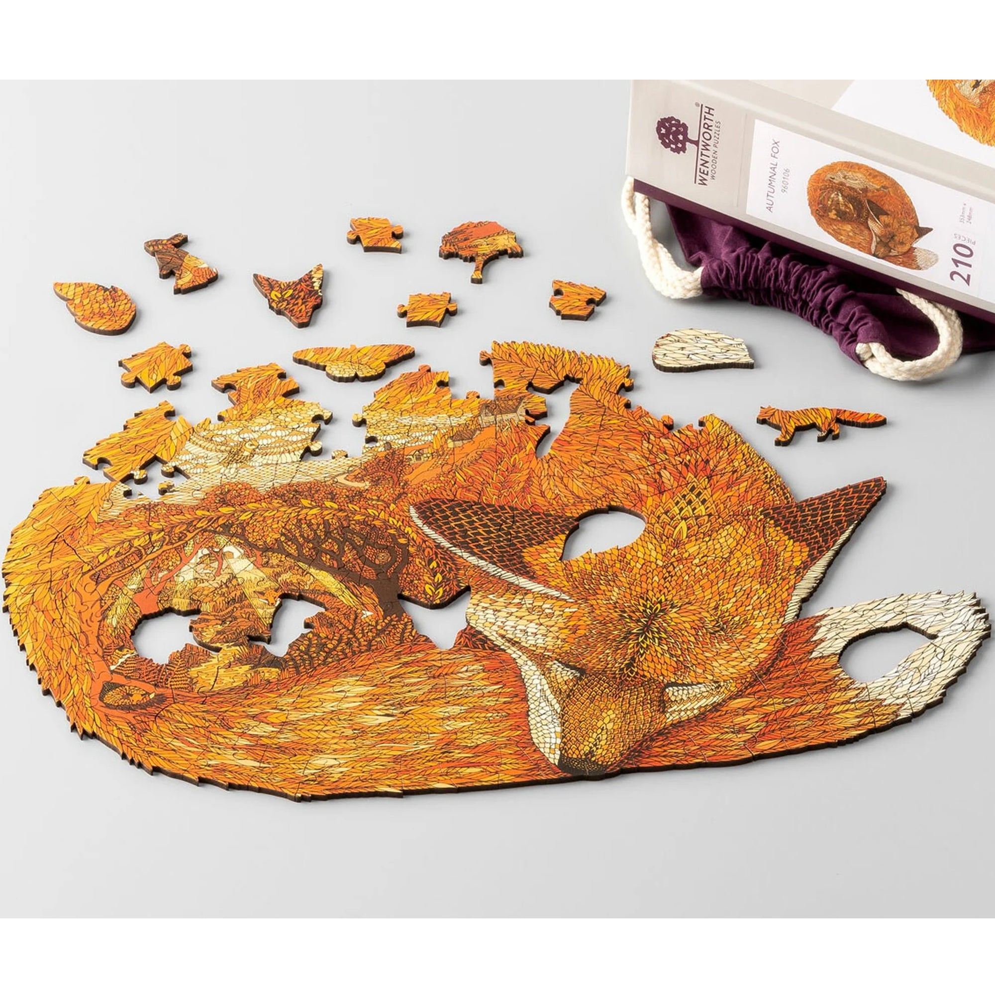 Autumnal Fox Jigsaw Puzzle