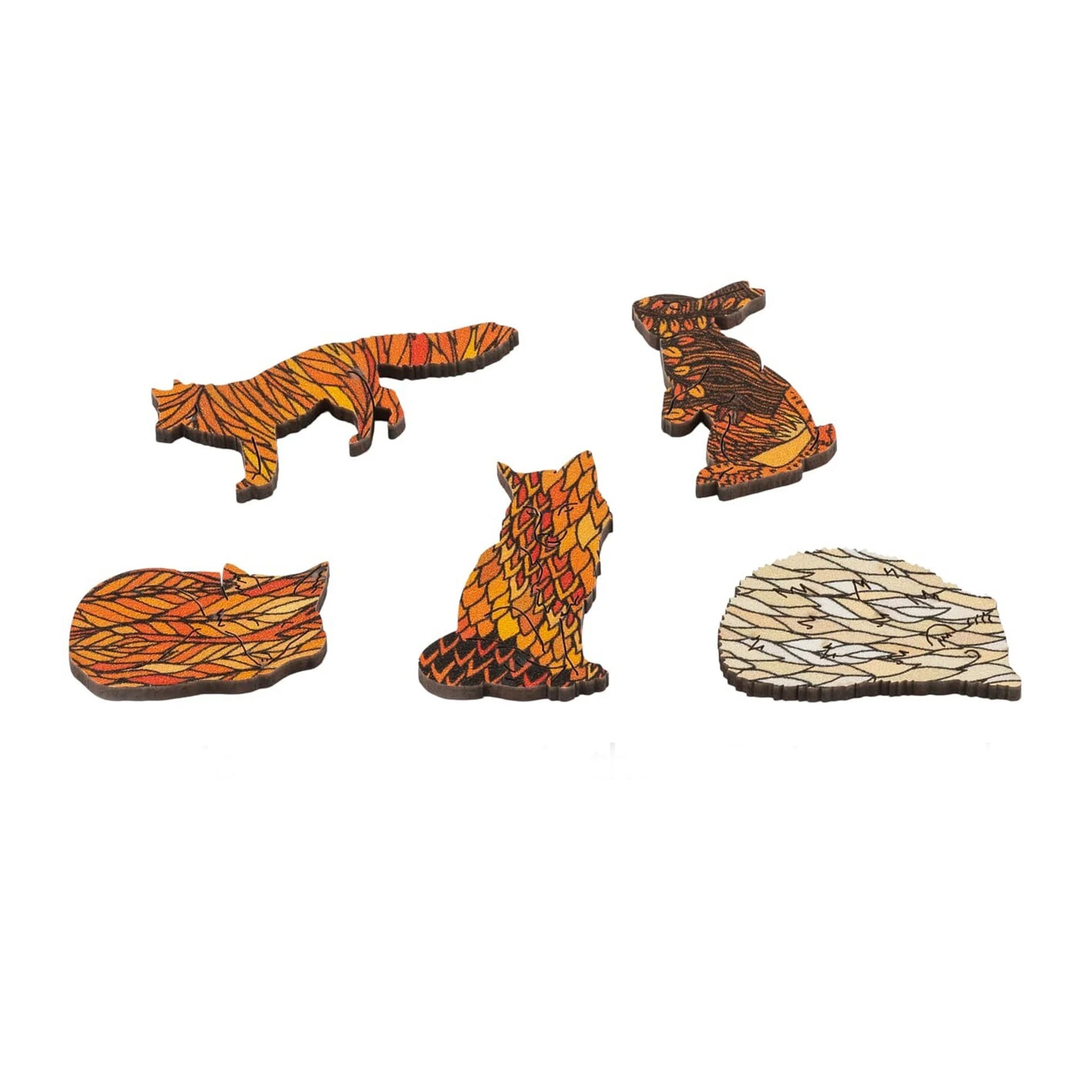 Autumnal Fox Jigsaw Puzzle