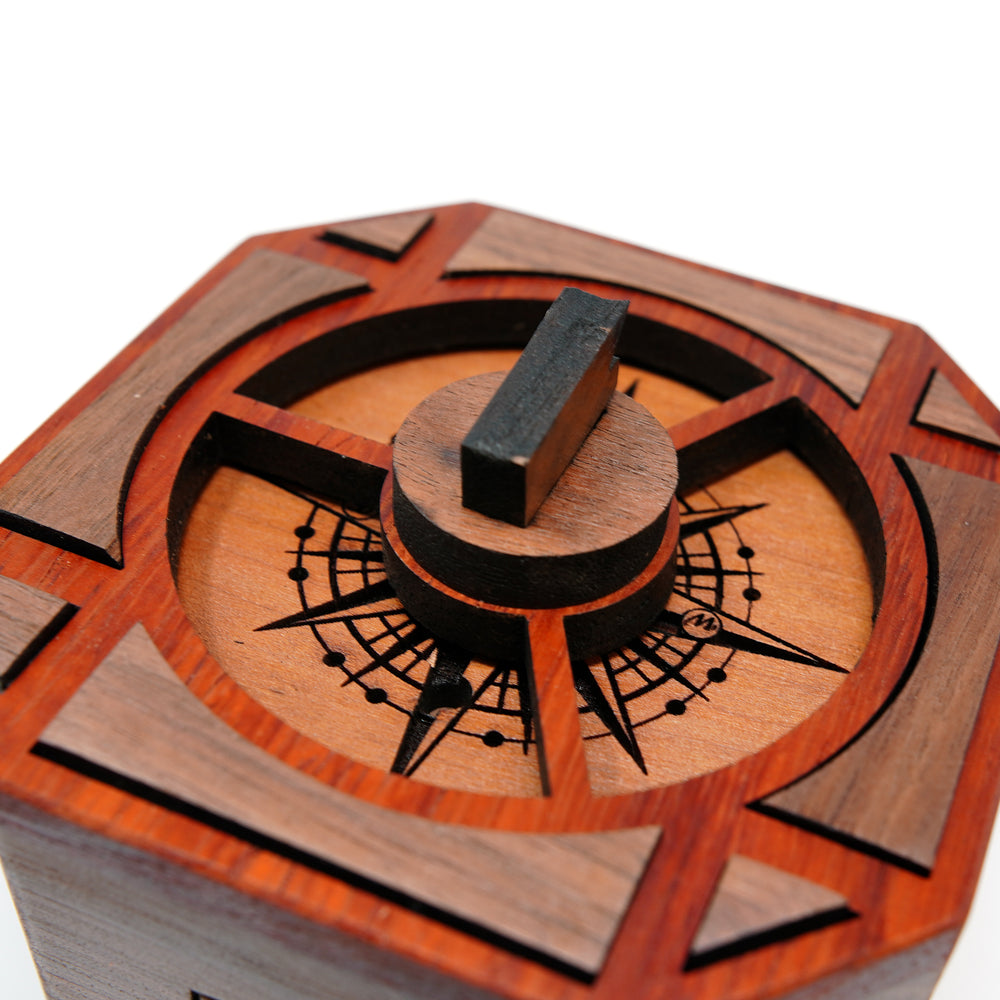 Pirate Compass Puzzle | Premium Sequential Discovery Puzzle Box