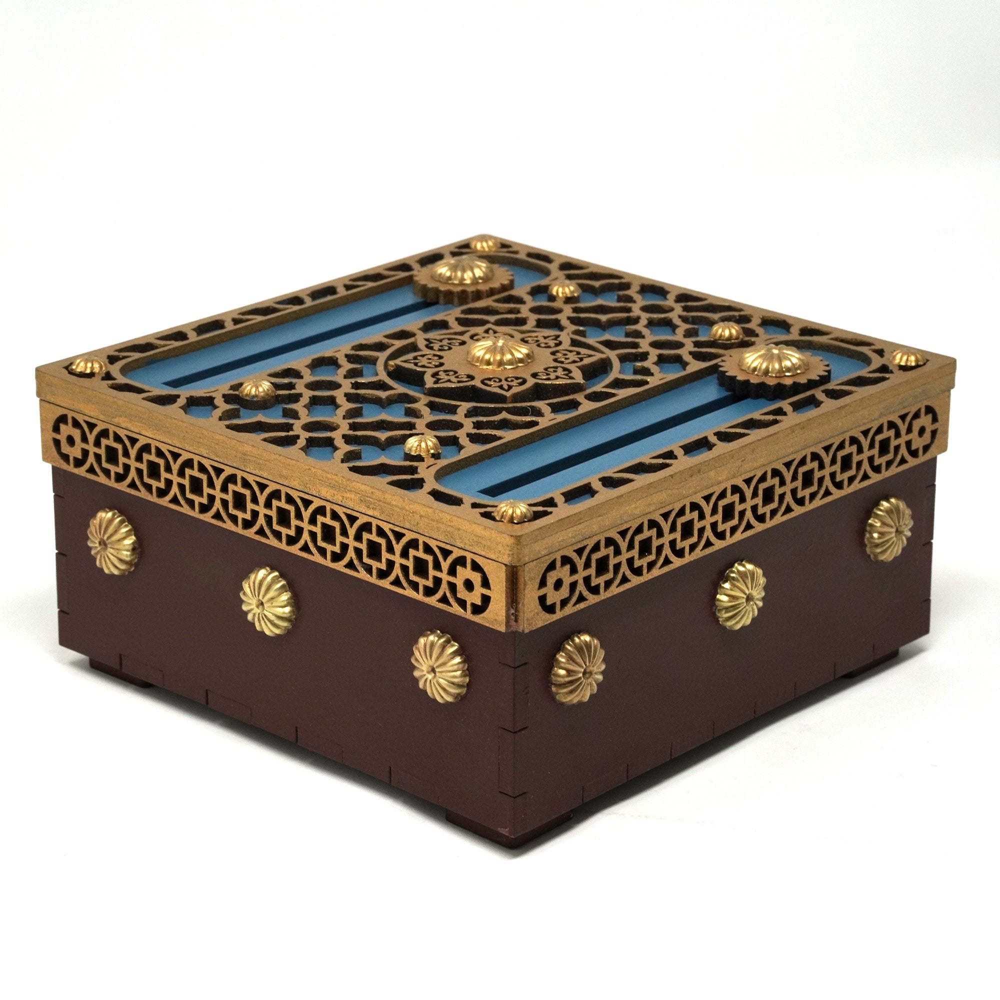 Blue Dragon Puzzle Box