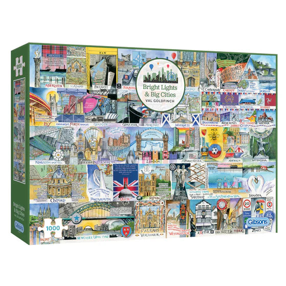 Bright Lights and Big Cities Jigsaw - 1000 Pieces