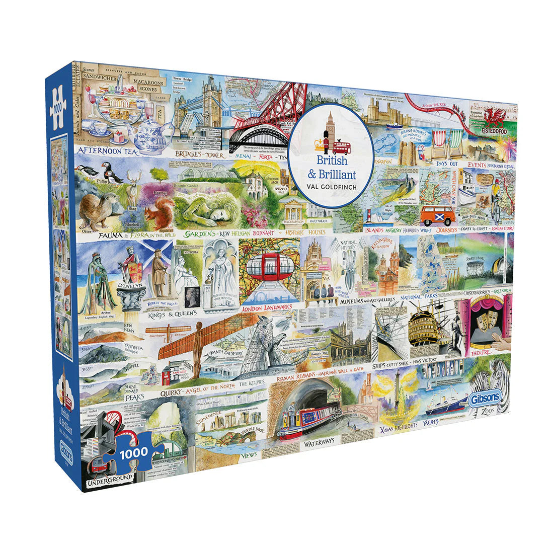 British & Brilliant Jigsaw - 1000 Pieces