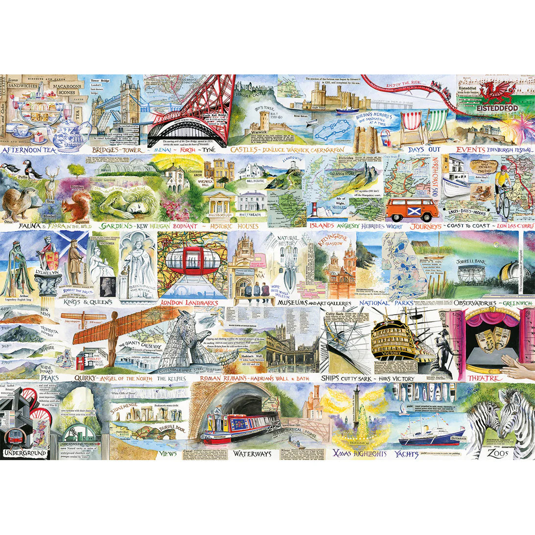 British & Brilliant Jigsaw - 1000 Pieces