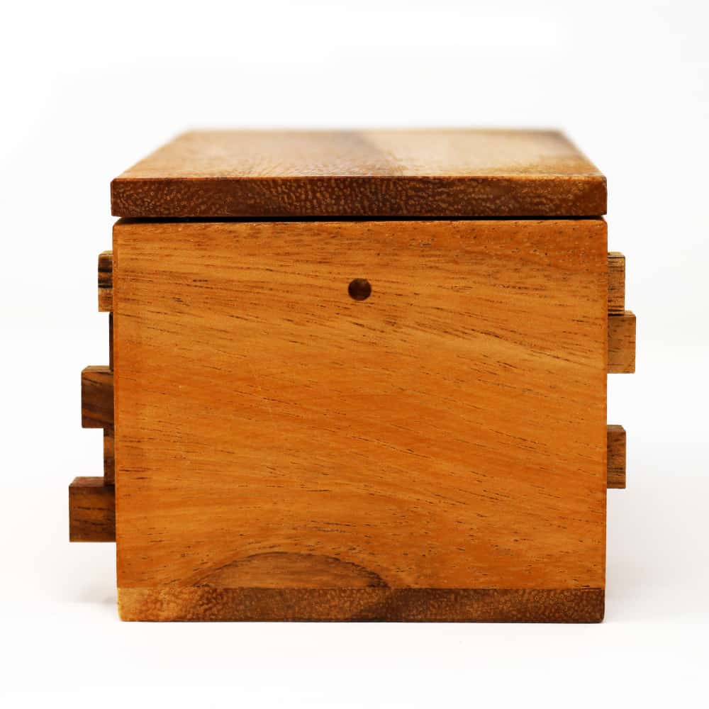 Secret Lock Box - Premium Rubberwood