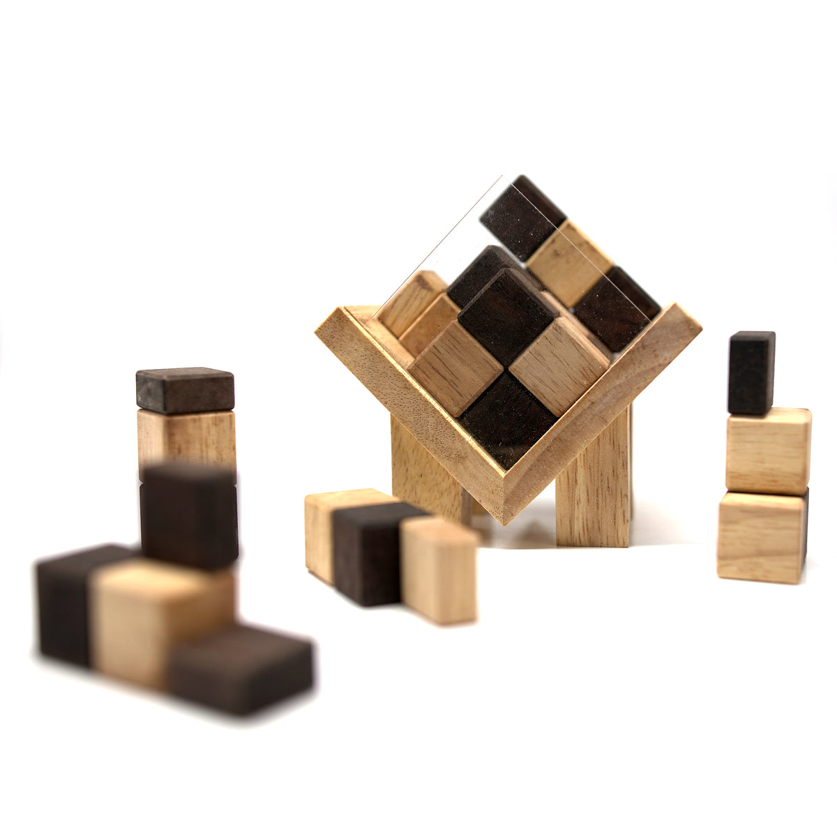 Splitting Headache Wooden Puzzle